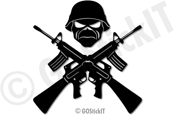 Iron Maiden Army Logo Sticker - Iron Maiden A Matter Of Life And Death Png Clipart (784x534), Png Download