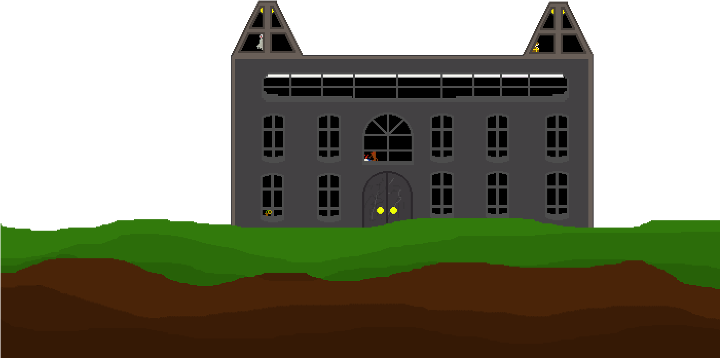 Haunted House Wip - House Clipart (1400x900), Png Download