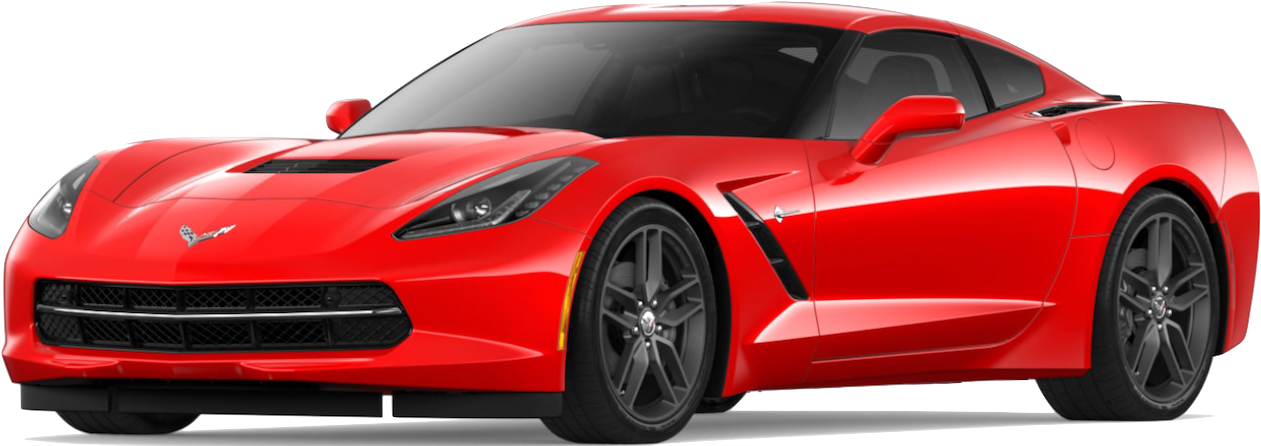 Awesome 2018 Chevy Corvette Trim Options In Hubbard, - Red 2018 Corvette Png Clipart (1265x543), Png Download