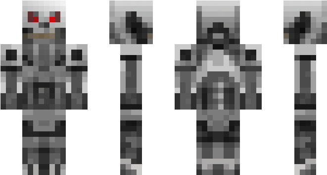 Minecraft Skins Furiousdestroyer Clipart (750x442), Png Download