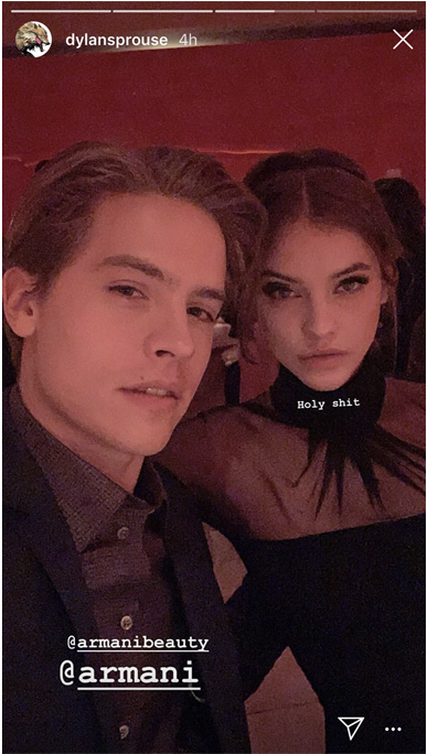 Palvin Barbara Dylan Sprouse - Album Cover Clipart (640x683), Png Download