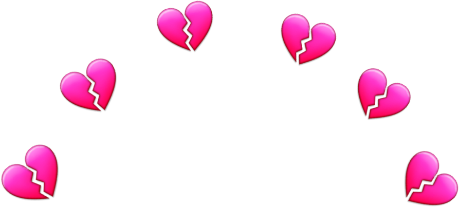 #heartcrown #hearts #crown #crownheart #brokenheart - Heart Clipart (1024x1024), Png Download