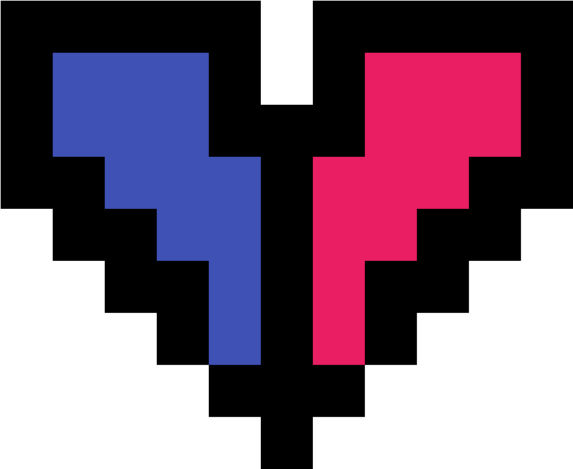 Colors Download Play Replay Settings - Love Pixel Art Clipart (1200x1200), Png Download