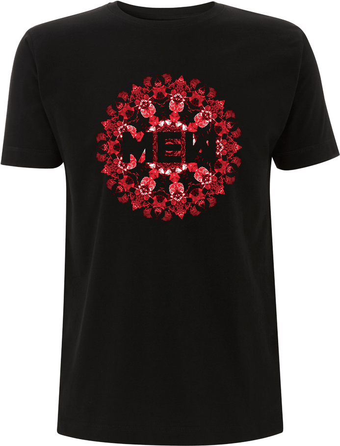 Red Kaleidoscope Tee - T-shirt Clipart (1010x1010), Png Download