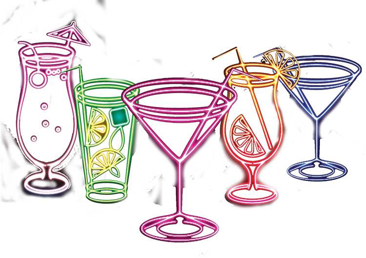 Cocktails Png Clipart (750x530), Png Download