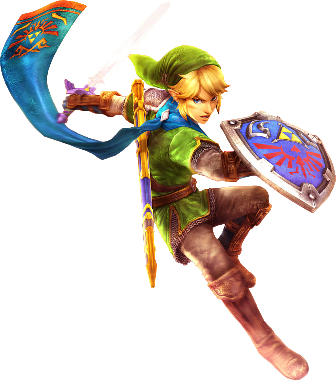 Master Sword Zeldapedia - Link Hyrule Warriors Master Sword Clipart (672x762), Png Download