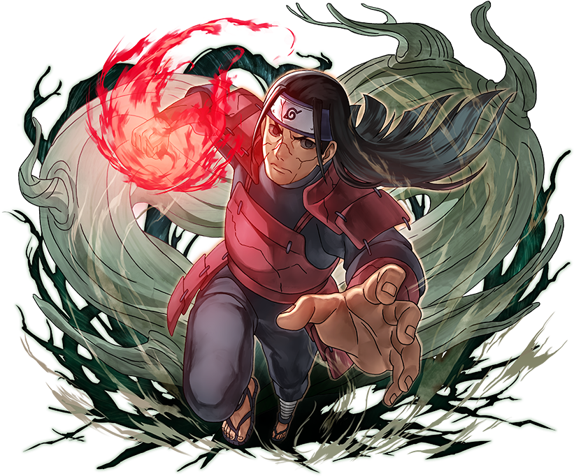 25 Dec - Naruto Ninja Blazing Hashirama Clipart (852x684), Png Download