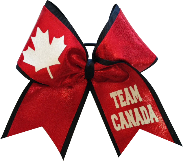 Description - Canada Cheer Bow Clipart (633x560), Png Download
