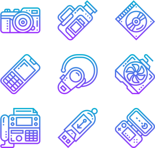 Gadgets Clipart (600x564), Png Download