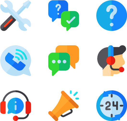 Help & Support Clipart (600x564), Png Download