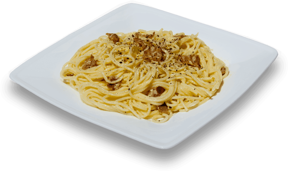 Pasta - Carbonara Transparent Background Clipart (1000x1000), Png Download