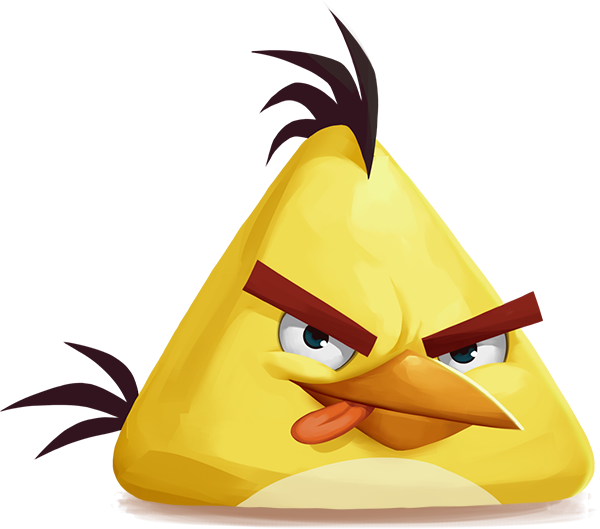 Nest Clipart Angry Bird - Angry Birds 2 Chuck - Png Download (600x529), Png Download