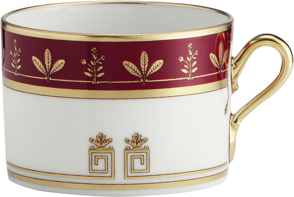 Tea Cup Grande Galerie - Porcelain Clipart (1412x1022), Png Download