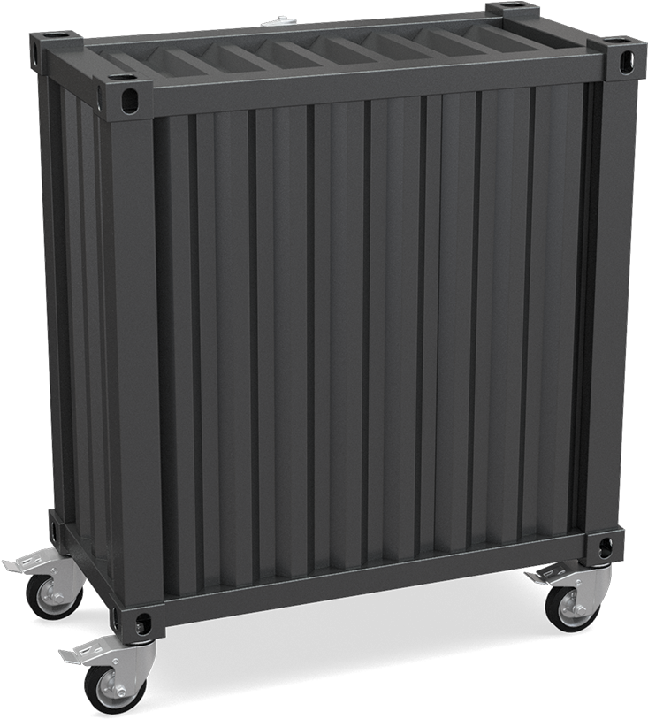 Pandora - Shipping Container Clipart (1440x1600), Png Download