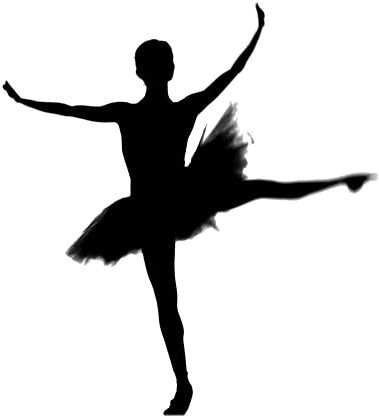 Ballet Dancer Clipart (852x480), Png Download