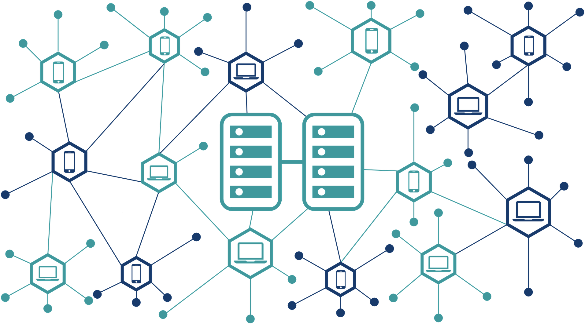 One Example Of What's Wrong With “blockchain” - Transparent Social Media Connections Clipart (1920x1080), Png Download