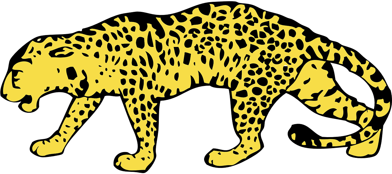 Cheetah Hunting-leopard Leopard Png Image - Leopard Clip Art Transparent Png (1280x640), Png Download