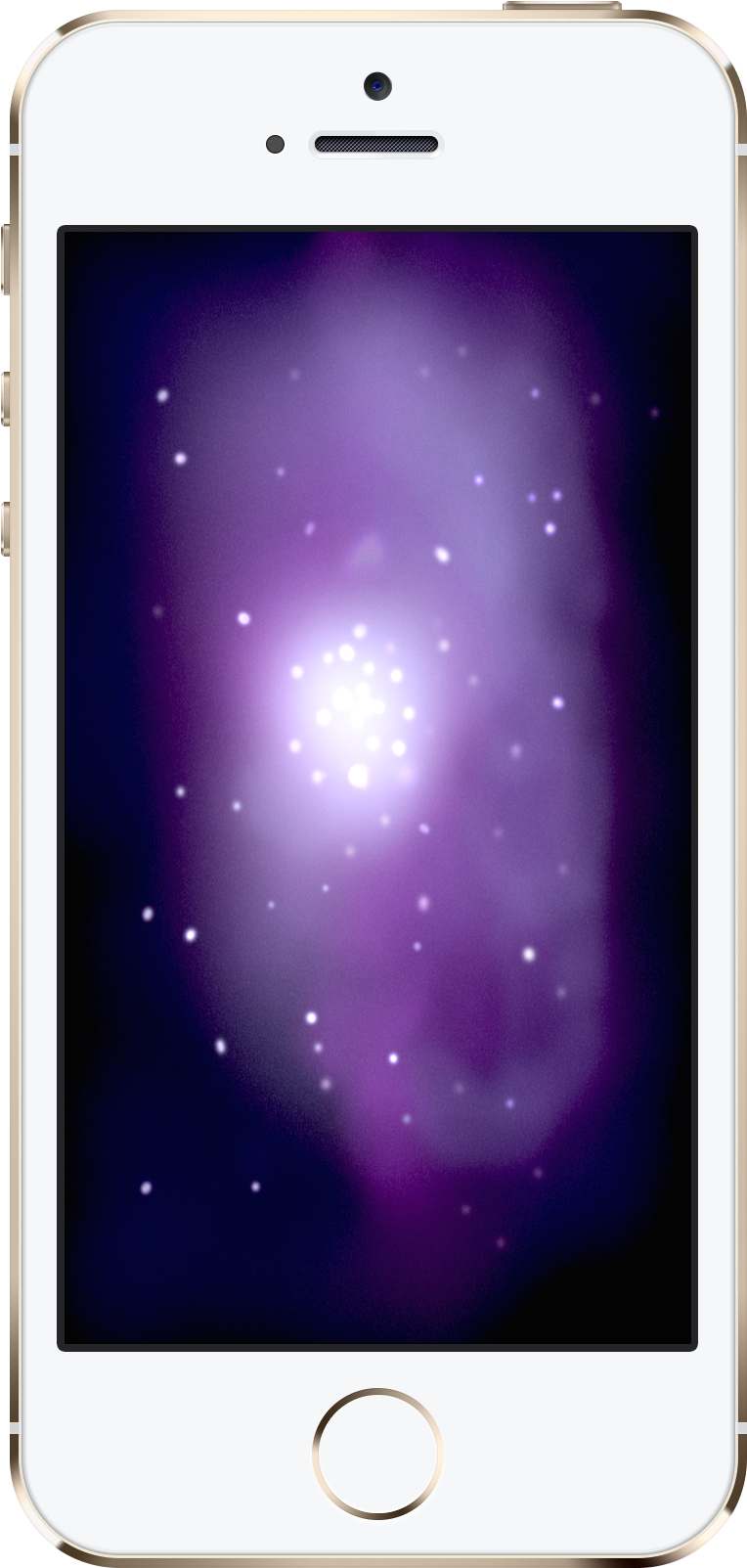 Wallpaper Love Galaxy - Smartphone Clipart (2000x2000), Png Download