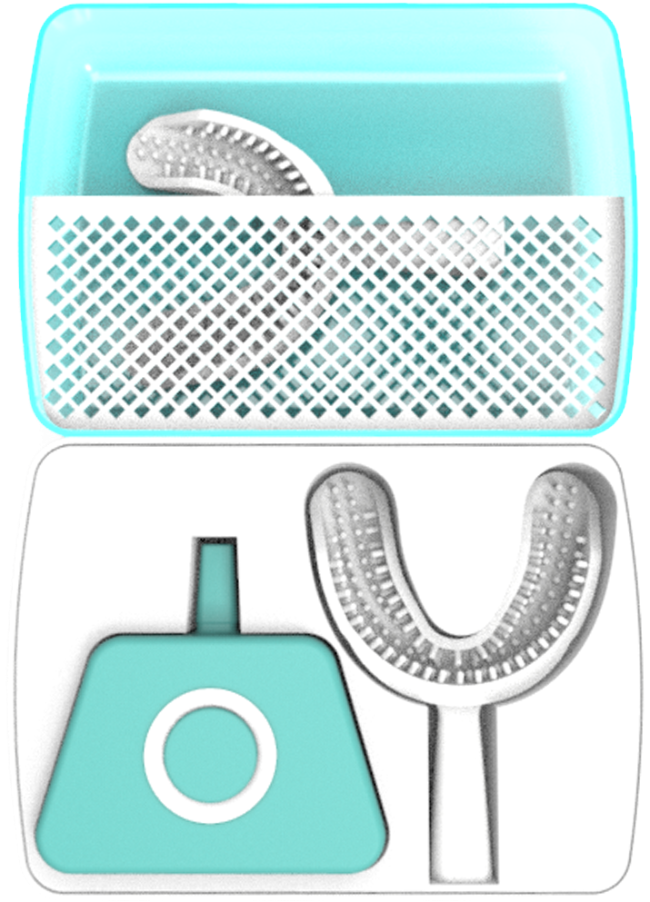 Auto-cleaning Toothbrush - Y Brush Clipart (1600x1068), Png Download