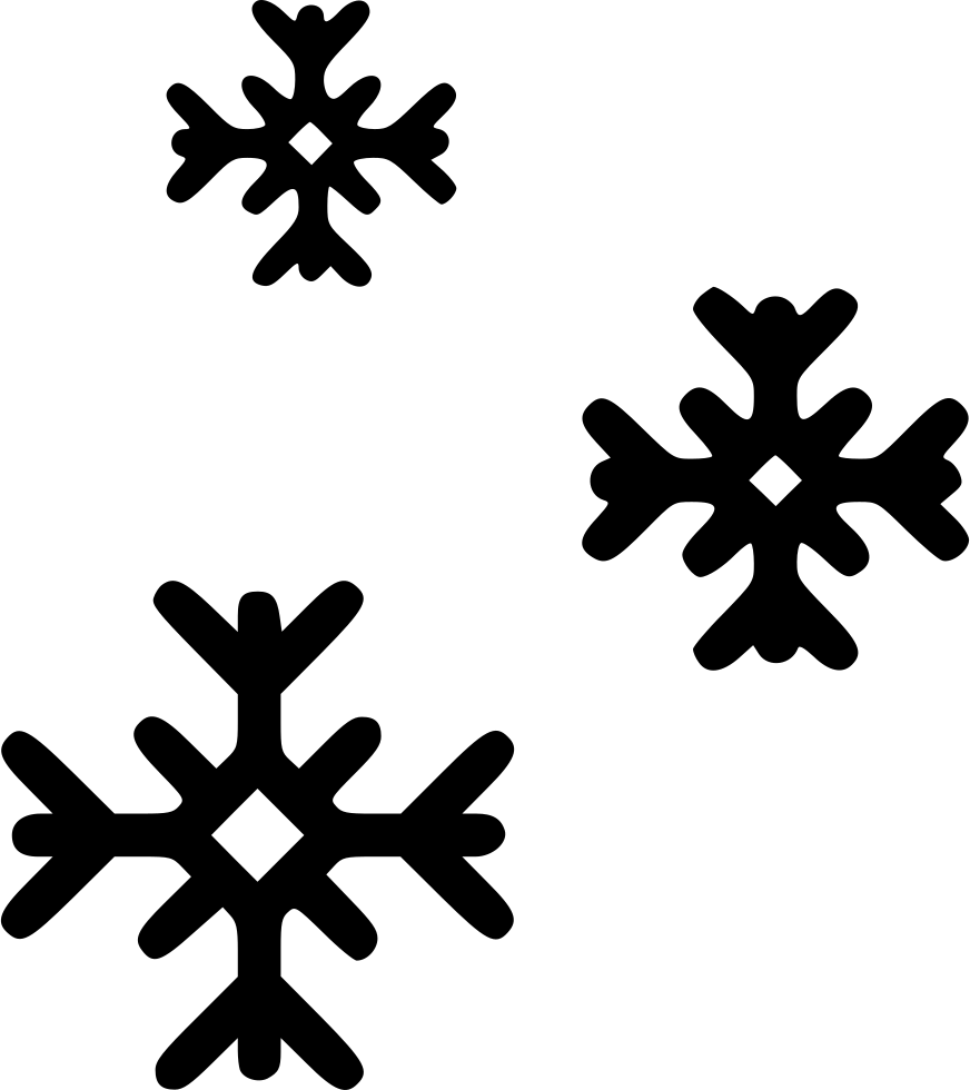 Png File - Snowflake Clipart (872x980), Png Download