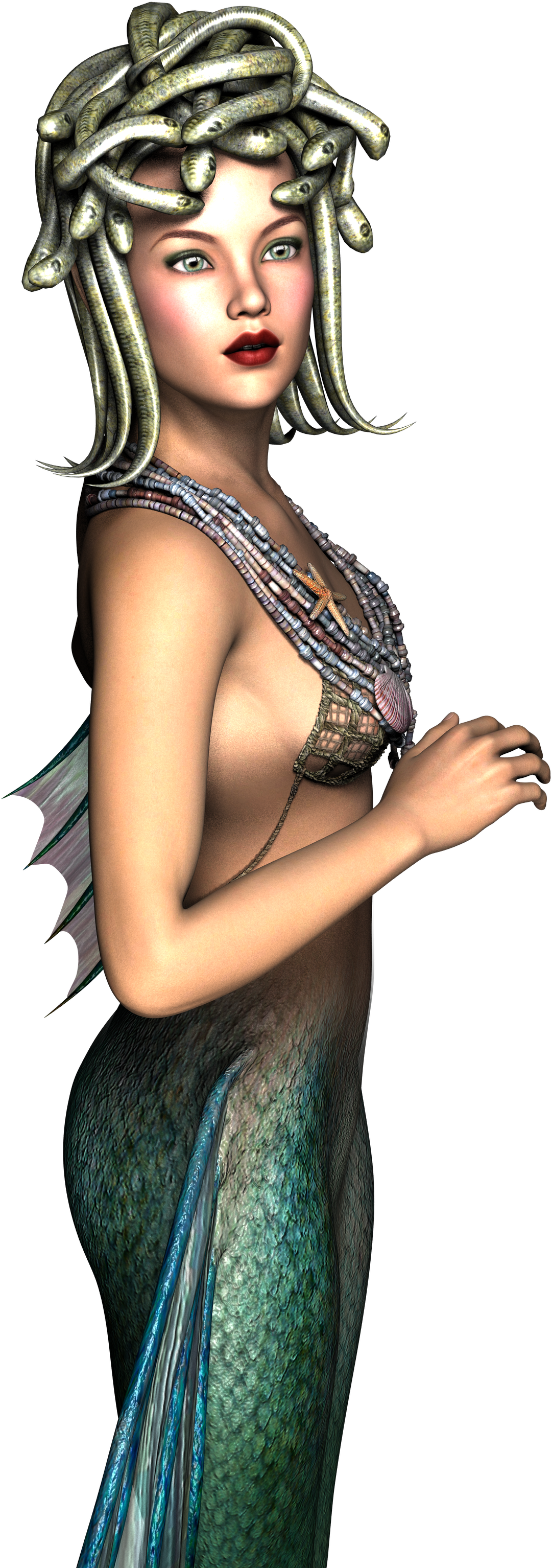 Fantasy Girl Woman Elf Female 1449304 - Illustration Clipart (2500x3235), Png Download