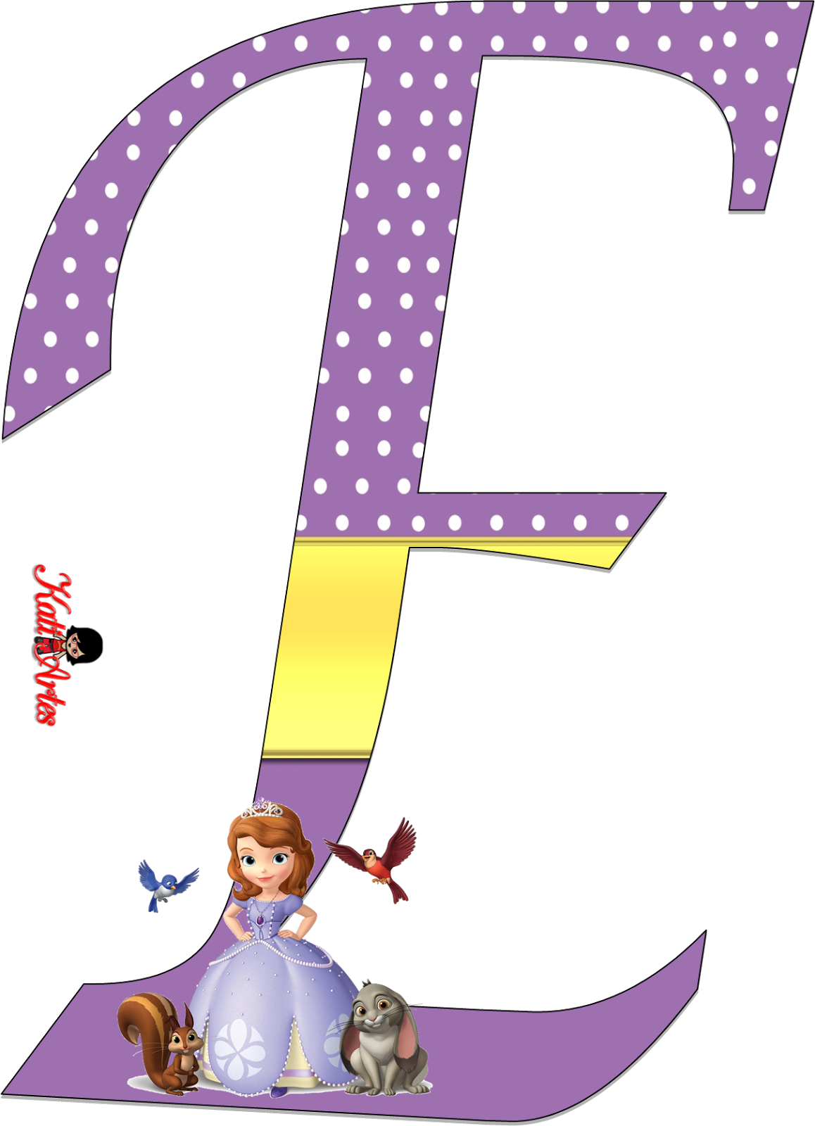 Sofia The First Alphabet - Tarpaulin Sofia The First Clipart (1158x1600), Png Download