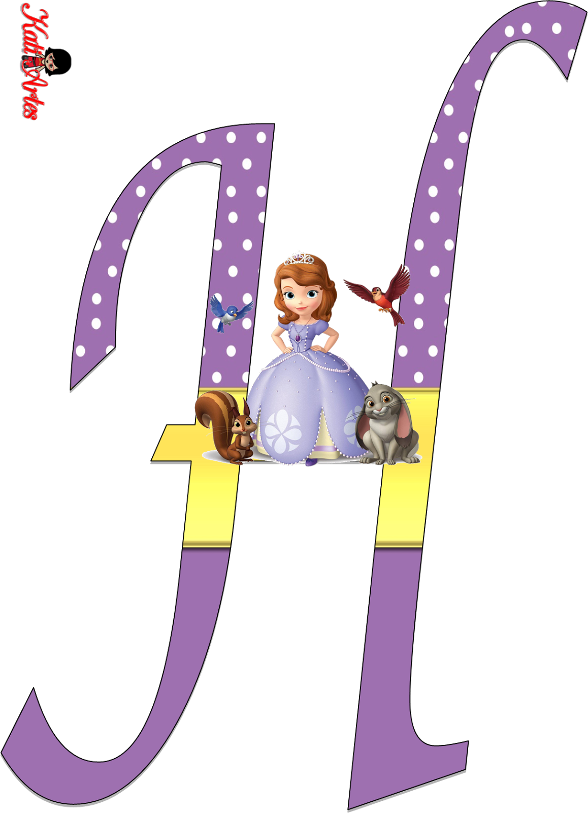 Princesa Sophia, Princess Sofia The First, 2nd Birthday, - Alfabeto De Princesa Sofia Clipart (1158x1600), Png Download