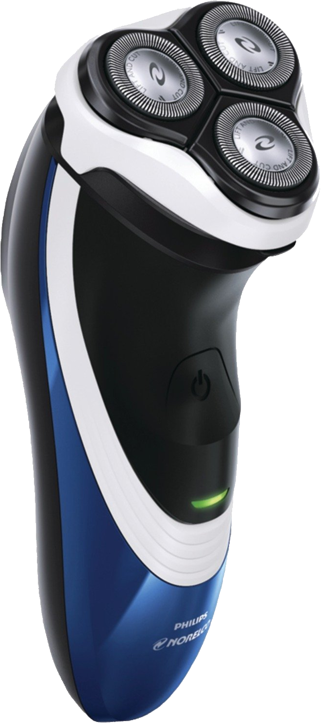 Old Philips Shaver Models Clipart (661x1486), Png Download