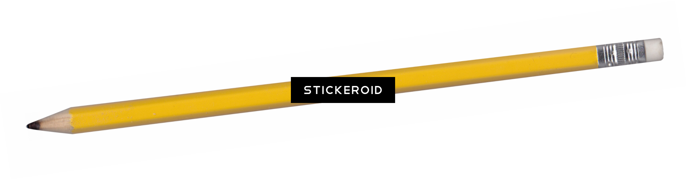 Yellow Pencil Png - Cable Clipart (2370x624), Png Download