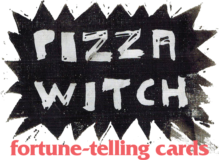 Pizza Witch Fortune Telling Cards - Yorkshire Evening Post Clipart (764x568), Png Download