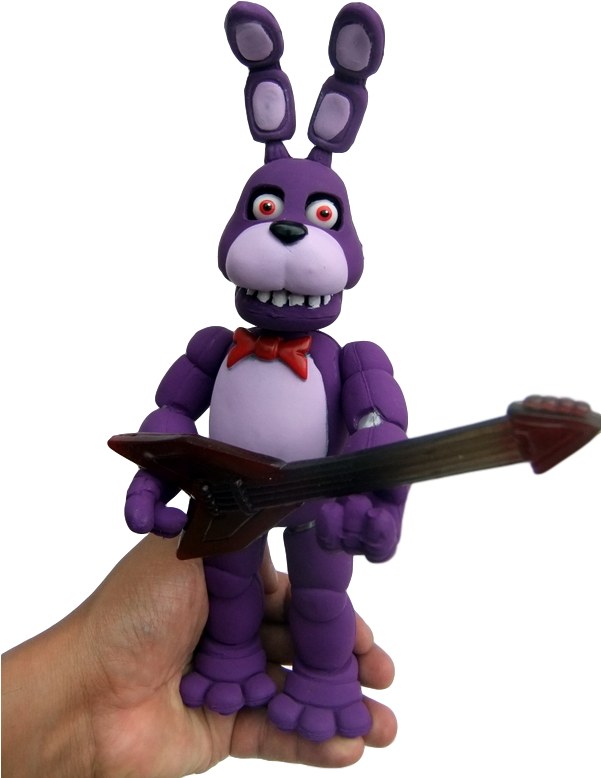 Five Nights At Freddy's Bunnie 9" W Light Animatronic - Figurine Clipart (600x800), Png Download