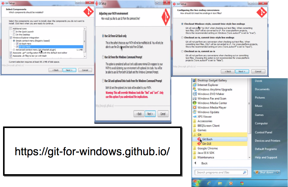 Another Easy Way To Get Git Installed Is By Installing - Windows 7 Basic Theme Clipart (973x828), Png Download