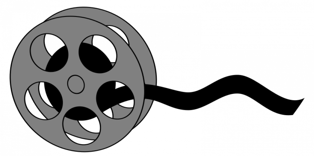 Film Reel Vector Illustrartion - Transparent Background Film Reel Clipart - Png Download (1007x500), Png Download