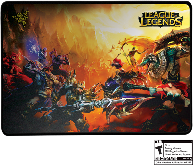 League Of Legends Collector's Edition Razer Goliathus - Pad League Of Legends Clipart (800x600), Png Download