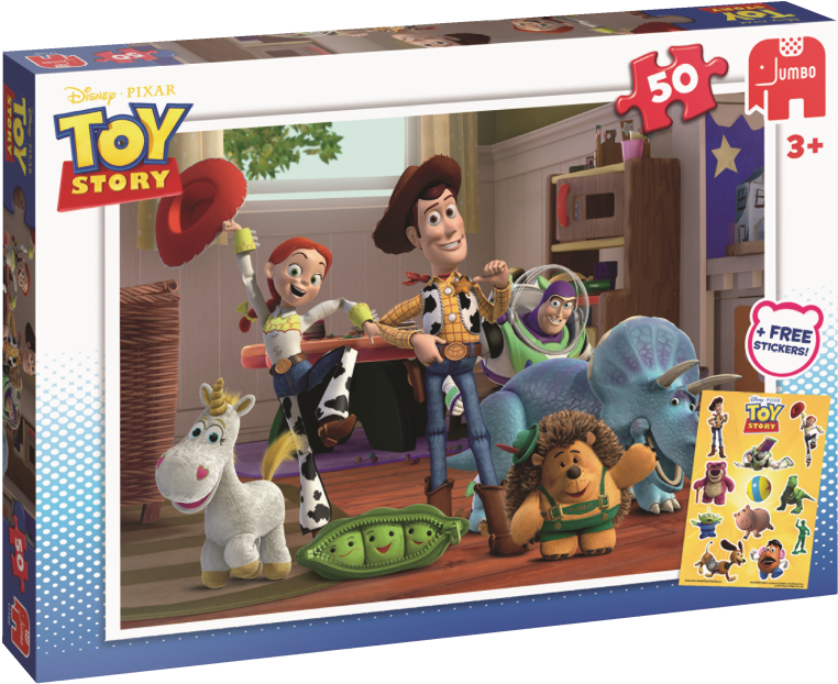 Disney Toy Story 50 Pieces Enlarge - Toy Story 3 Clipart (800x800), Png Download