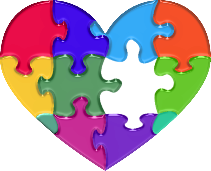Resources Heartof Can - Transparent Heart Puzzle Piece Clipart (727x589), Png Download