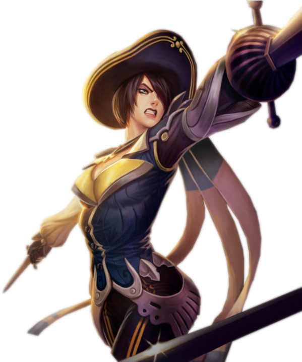 Royal Guard Fiora Png Image Clipart (599x718), Png Download