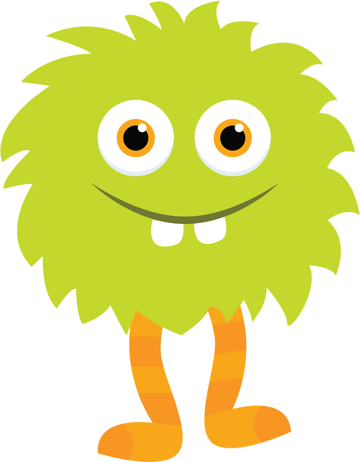 Cookie Monster Clipart Small - Kid Monster Clipart - Png Download (1600x1600), Png Download