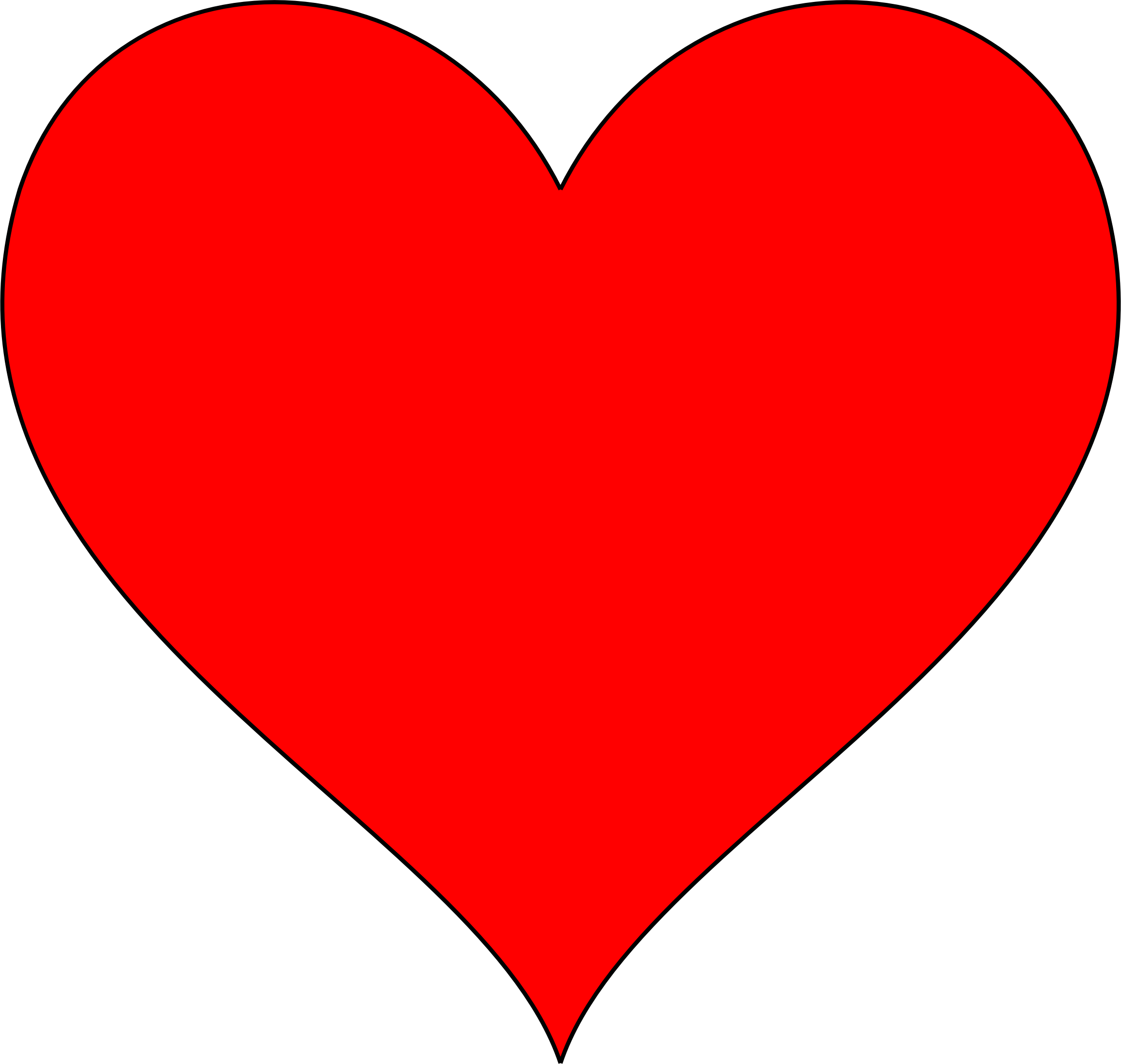 Heart Clipart Heartbeat - Love Clipart - Png Download (2310x2192), Png Download