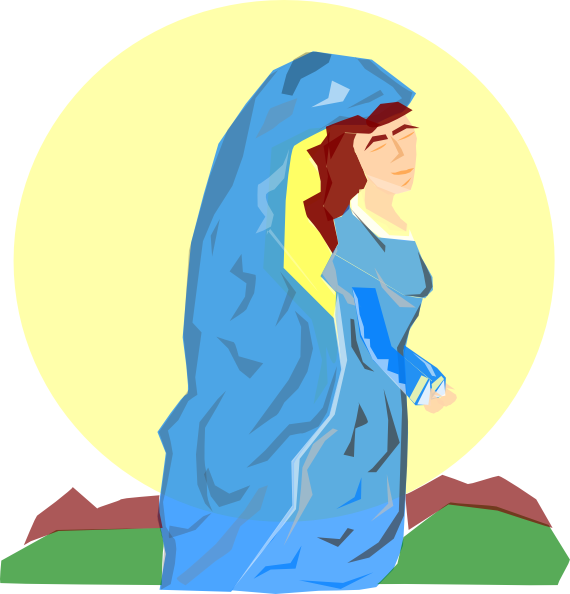 Mary The Mother Of God Svg Clip Arts 570 X 594 Px - Png Download (570x594), Png Download