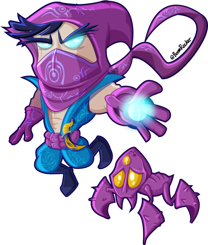 Malzahar And Voidling From League Of Legends - League Of Legends Voidling Clipart (800x800), Png Download