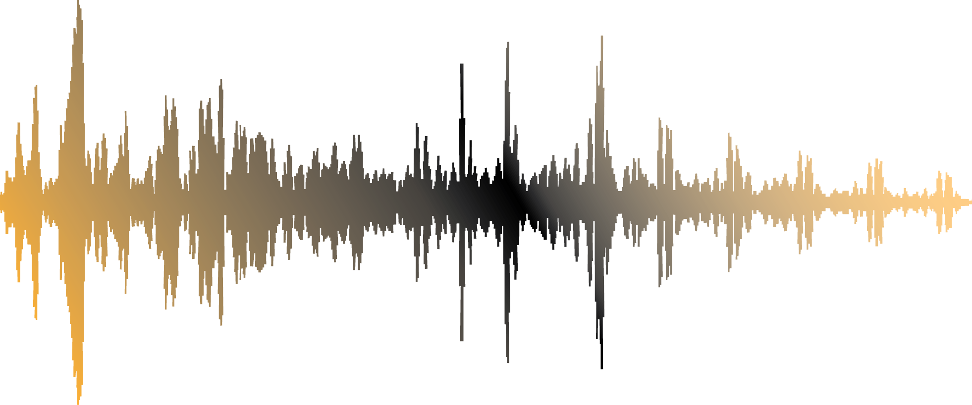 Sound Wave Png File - Sound Waves Logo Png Clipart (1024x427), Png Download