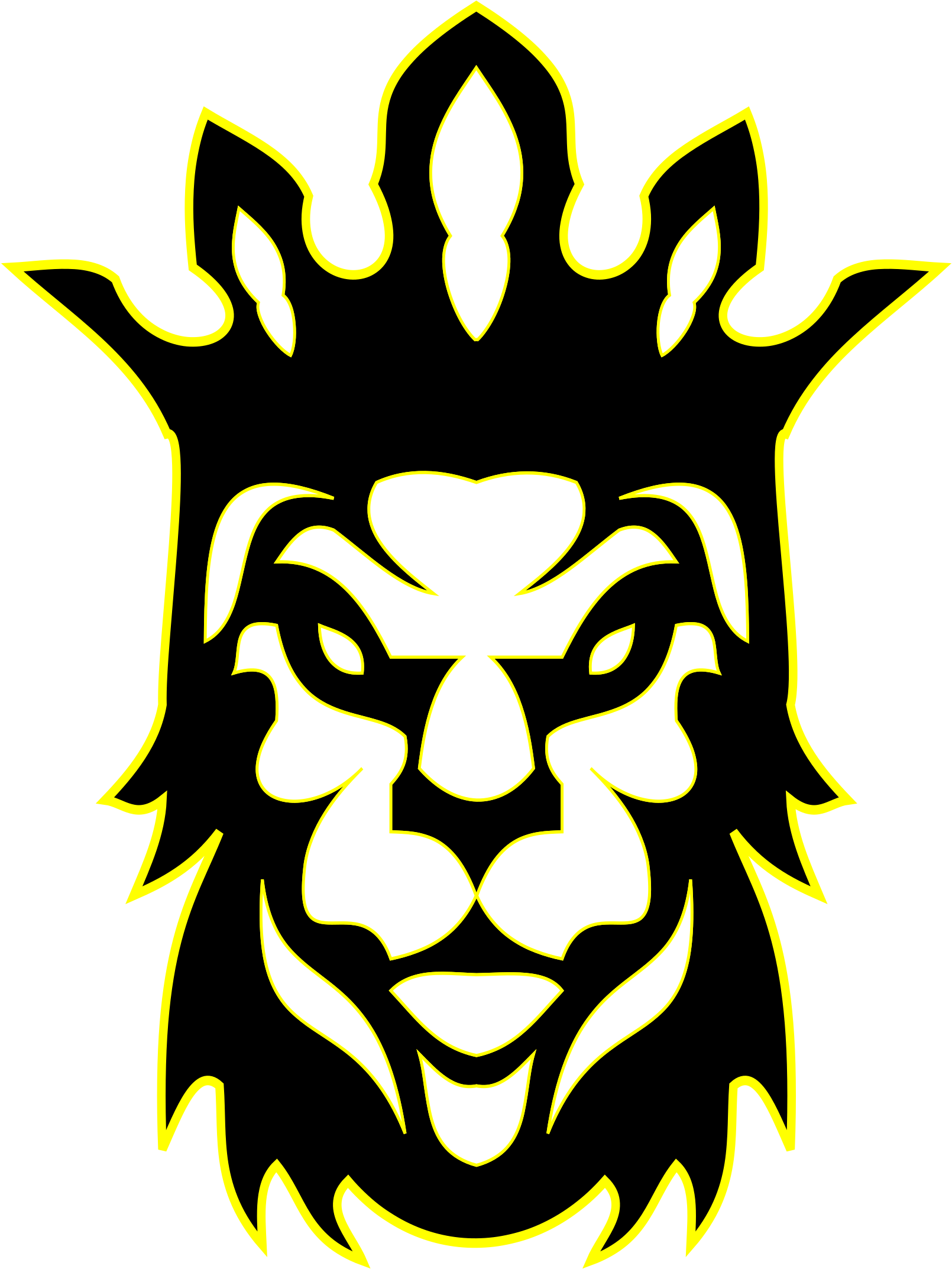 Lion Head With Crown Clipart - King Png Transparent Png ...