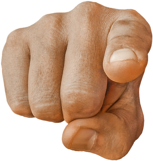 Pointing Finger Hand Pointing Direction Point - Pointing Finger Clipart (960x720), Png Download