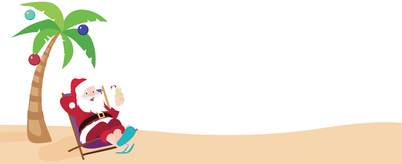 Christmas In July - Christmas In July Png Clipart (1400x573), Png Download