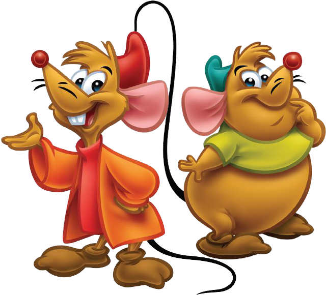 Cinderella Mice Png Clipart (654x600), Png Download