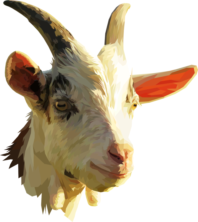 Goat Head Png Clipart (642x720), Png Download