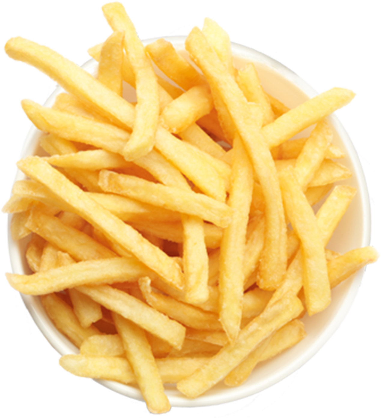 Marquise French Fries - French Fries Top View Png Clipart (1400x1400), Png Download
