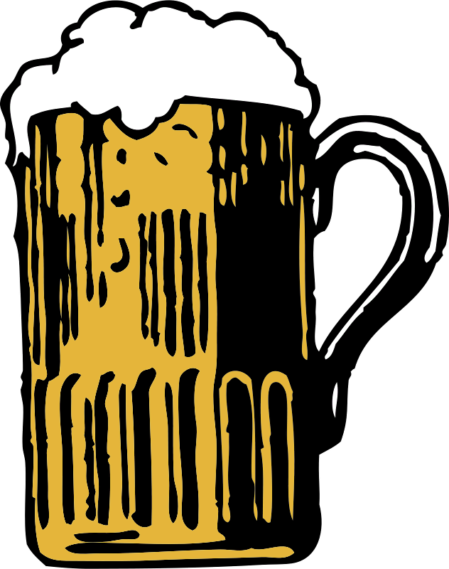 Beer Mug Png , Png Download - Beer Png Clipart (632x800), Png Download