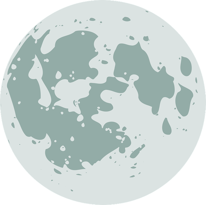 Medium Image - Moon Cartoon Transparent Clipart (566x800), Png Download